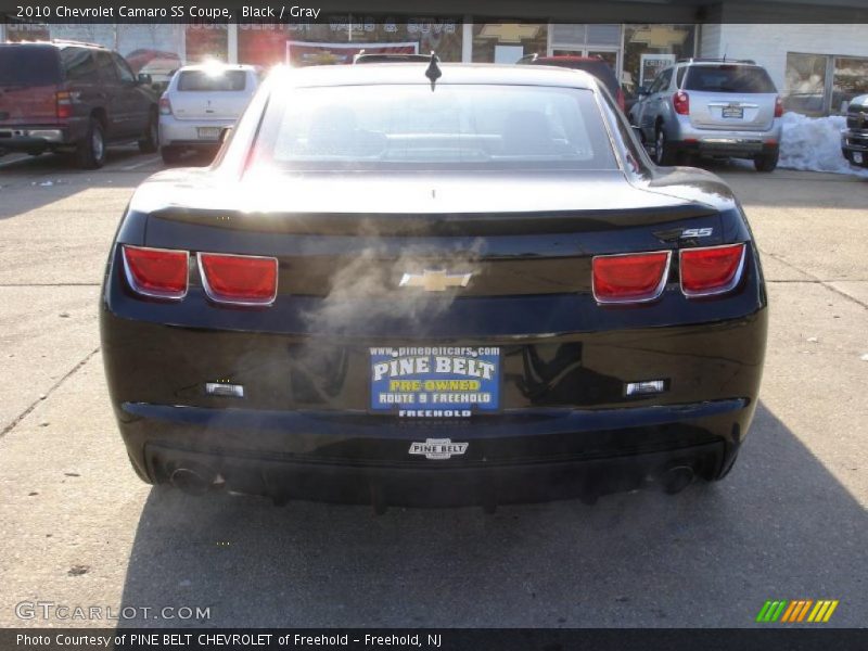 Black / Gray 2010 Chevrolet Camaro SS Coupe