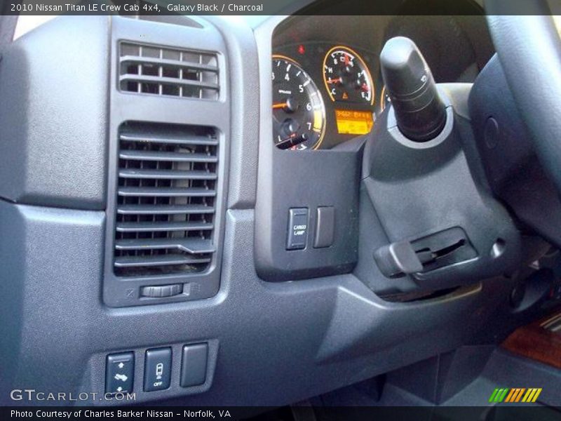 Controls of 2010 Titan LE Crew Cab 4x4