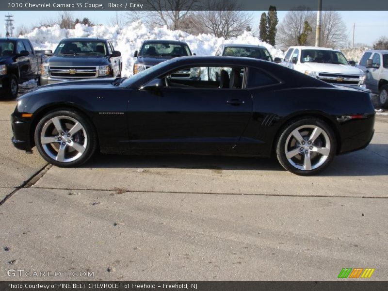 Black / Gray 2010 Chevrolet Camaro SS Coupe