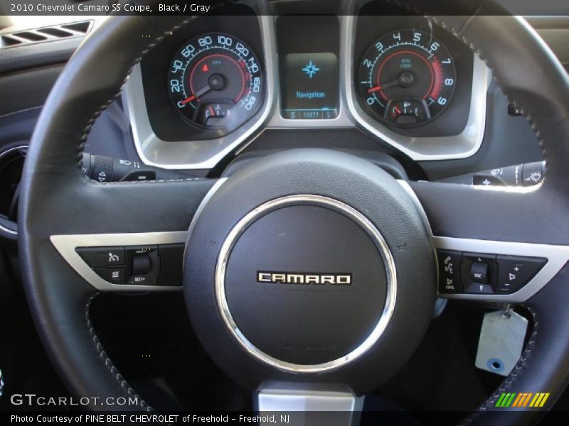 Black / Gray 2010 Chevrolet Camaro SS Coupe