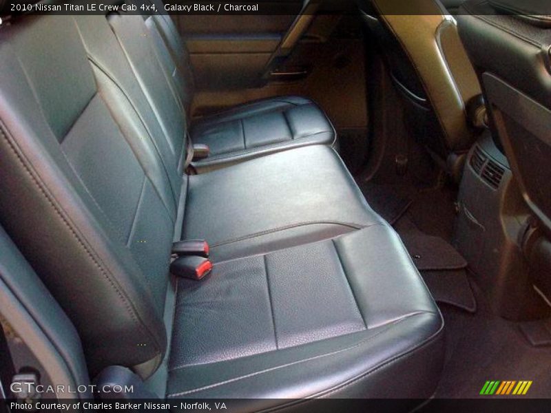 Galaxy Black / Charcoal 2010 Nissan Titan LE Crew Cab 4x4