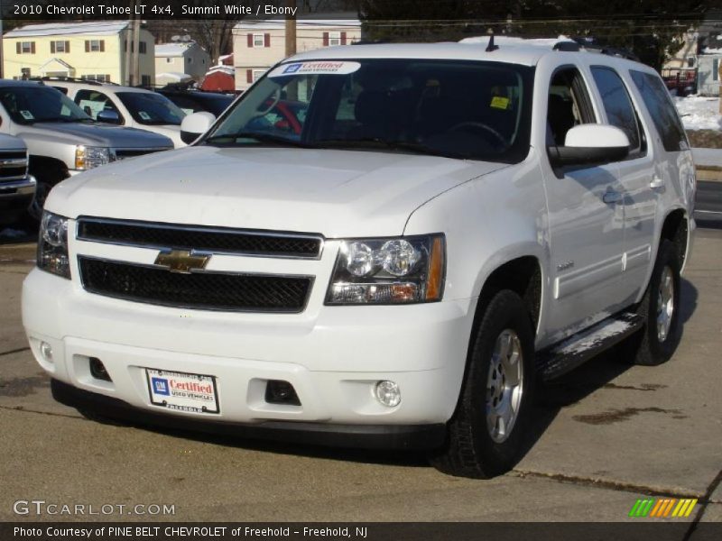 Summit White / Ebony 2010 Chevrolet Tahoe LT 4x4