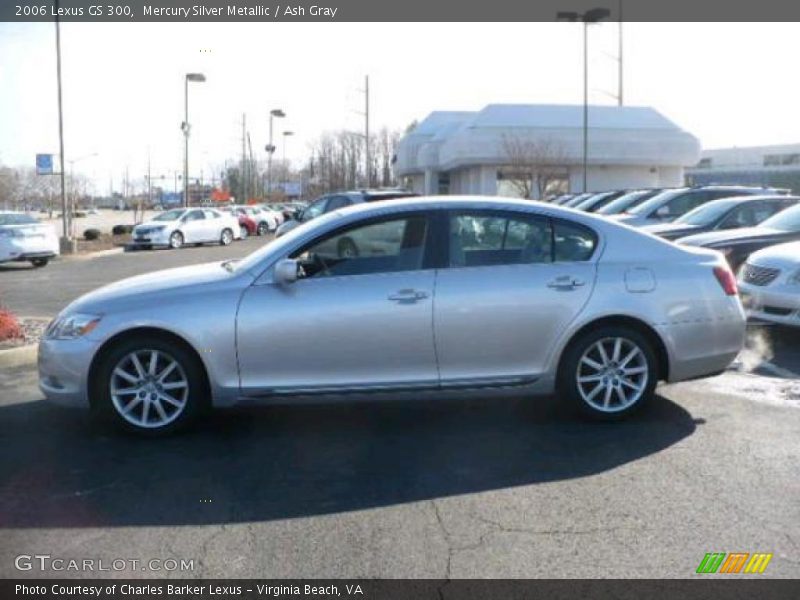 Mercury Silver Metallic / Ash Gray 2006 Lexus GS 300
