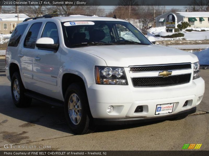 Summit White / Ebony 2010 Chevrolet Tahoe LT 4x4