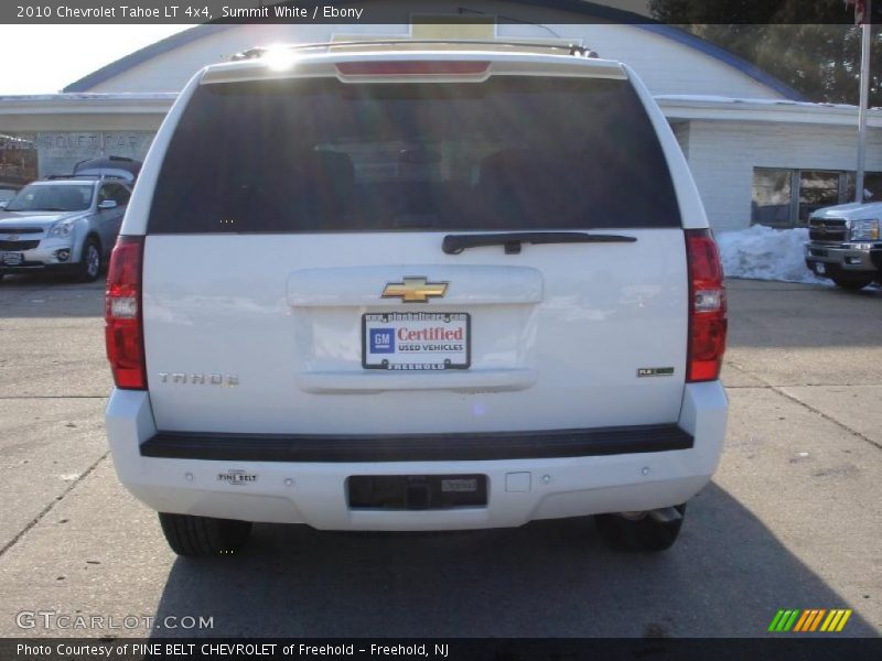 Summit White / Ebony 2010 Chevrolet Tahoe LT 4x4