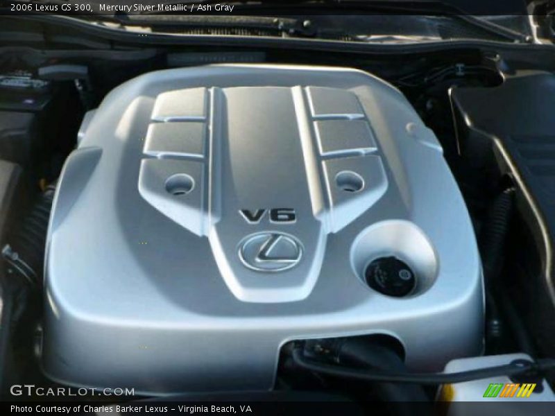 Mercury Silver Metallic / Ash Gray 2006 Lexus GS 300