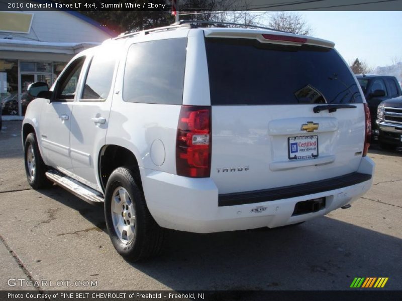 Summit White / Ebony 2010 Chevrolet Tahoe LT 4x4