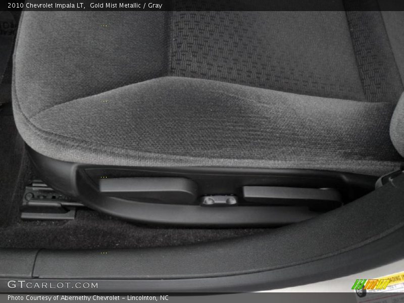 Gold Mist Metallic / Gray 2010 Chevrolet Impala LT