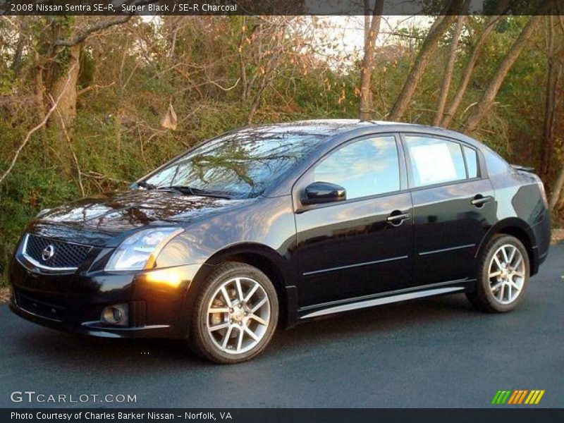 Front 3/4 View of 2008 Sentra SE-R