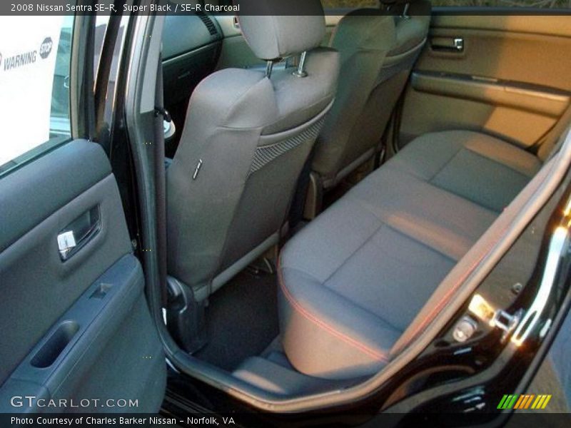  2008 Sentra SE-R SE-R Charcoal Interior