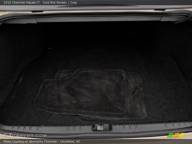 Gold Mist Metallic / Gray 2010 Chevrolet Impala LT