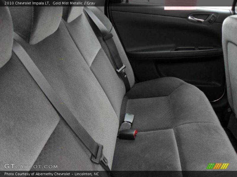 Gold Mist Metallic / Gray 2010 Chevrolet Impala LT