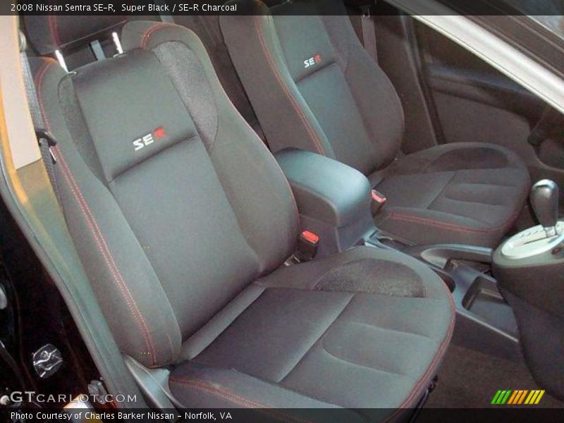  2008 Sentra SE-R SE-R Charcoal Interior