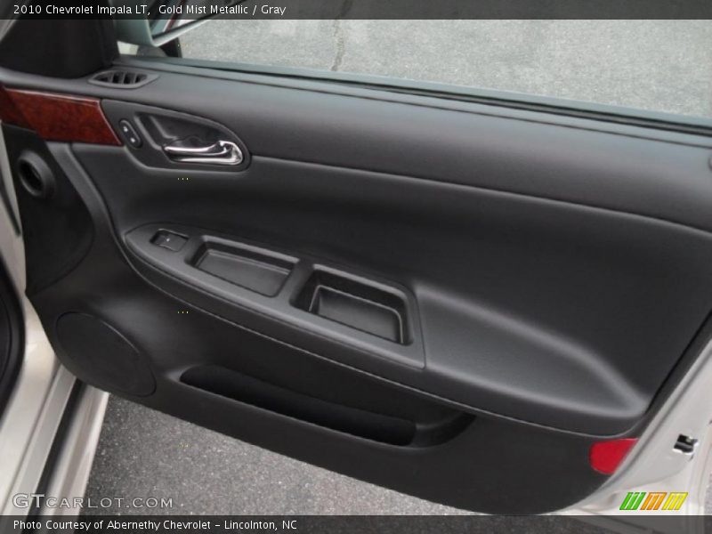 Gold Mist Metallic / Gray 2010 Chevrolet Impala LT