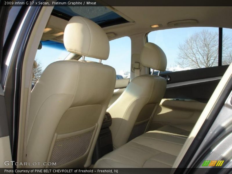 Platinum Graphite / Wheat 2009 Infiniti G 37 x Sedan