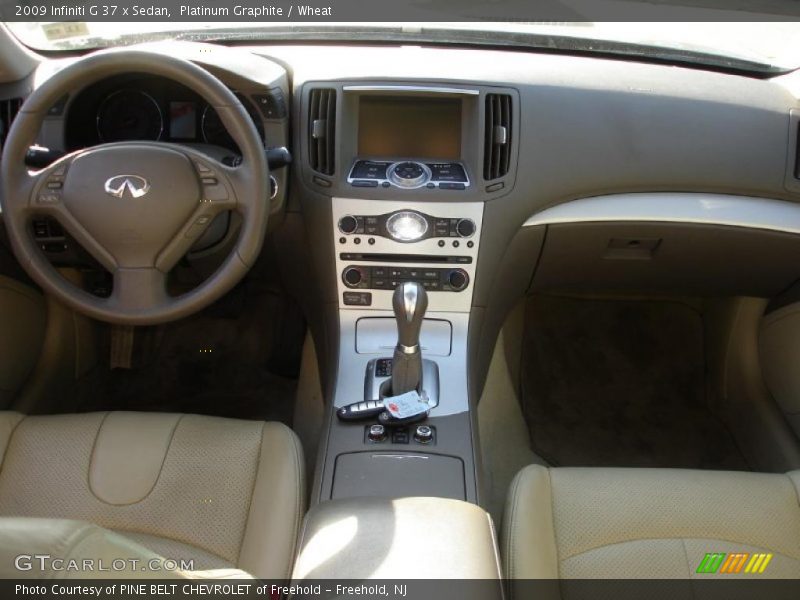 Platinum Graphite / Wheat 2009 Infiniti G 37 x Sedan
