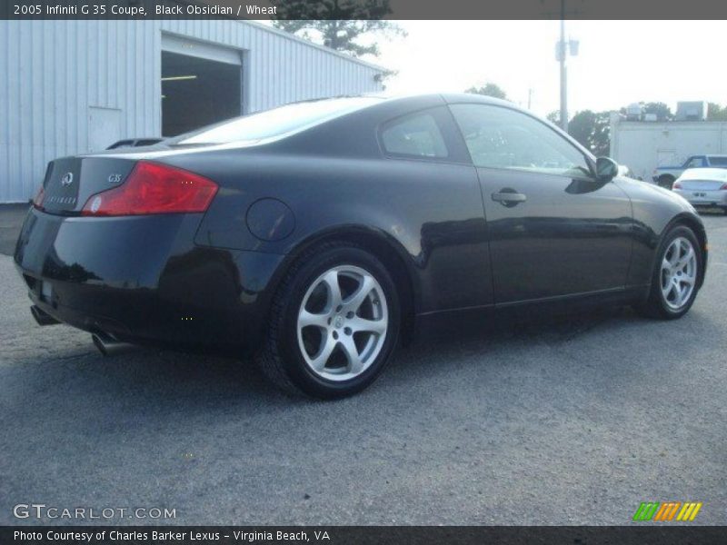 Black Obsidian / Wheat 2005 Infiniti G 35 Coupe