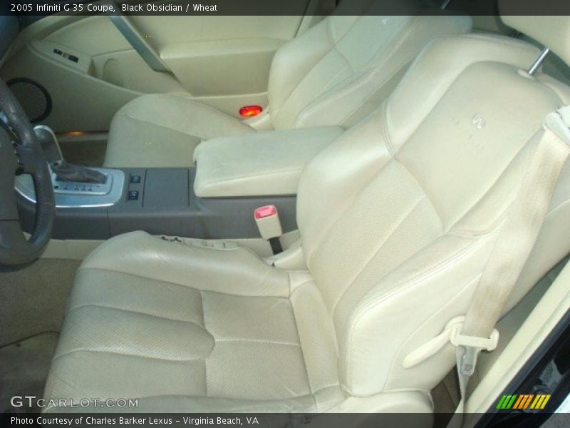 Black Obsidian / Wheat 2005 Infiniti G 35 Coupe