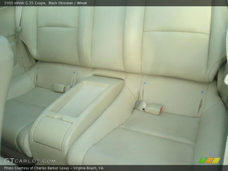 Black Obsidian / Wheat 2005 Infiniti G 35 Coupe