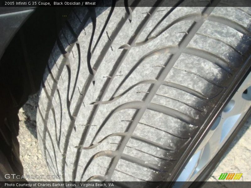 Black Obsidian / Wheat 2005 Infiniti G 35 Coupe