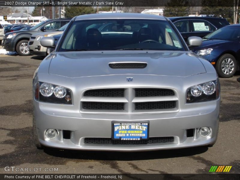 Bright Silver Metallic / Dark Slate Gray 2007 Dodge Charger SRT-8