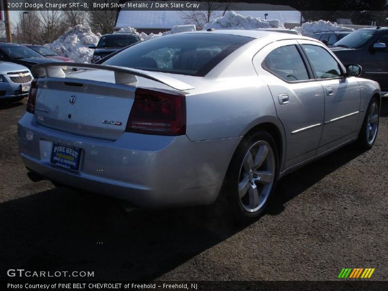 Bright Silver Metallic / Dark Slate Gray 2007 Dodge Charger SRT-8