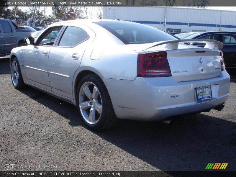 Bright Silver Metallic / Dark Slate Gray 2007 Dodge Charger SRT-8