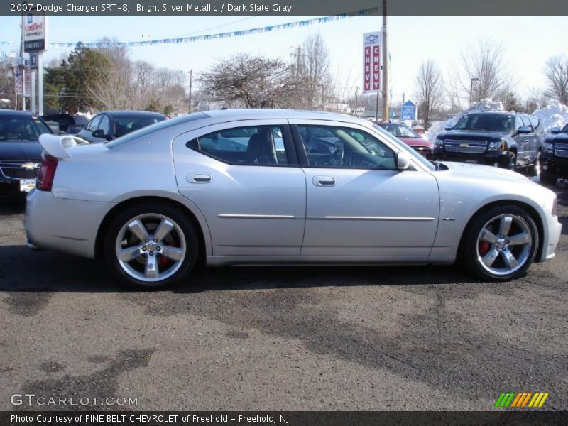 Bright Silver Metallic / Dark Slate Gray 2007 Dodge Charger SRT-8