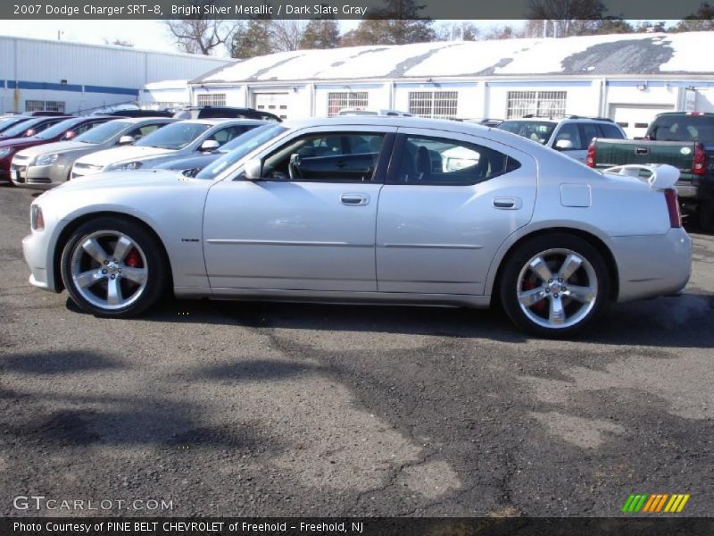 Bright Silver Metallic / Dark Slate Gray 2007 Dodge Charger SRT-8