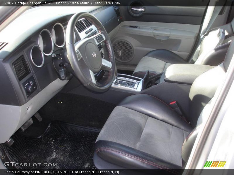 Bright Silver Metallic / Dark Slate Gray 2007 Dodge Charger SRT-8