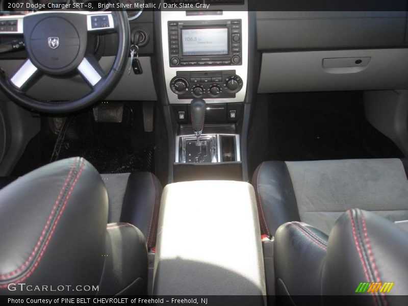 Bright Silver Metallic / Dark Slate Gray 2007 Dodge Charger SRT-8