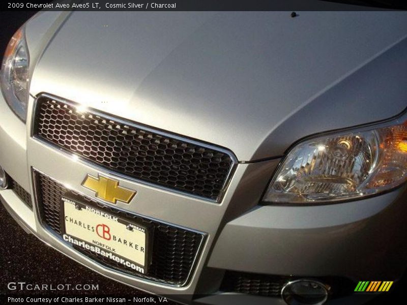 Cosmic Silver / Charcoal 2009 Chevrolet Aveo Aveo5 LT