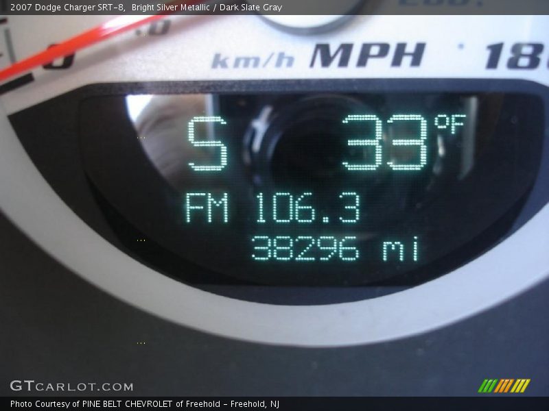 Bright Silver Metallic / Dark Slate Gray 2007 Dodge Charger SRT-8