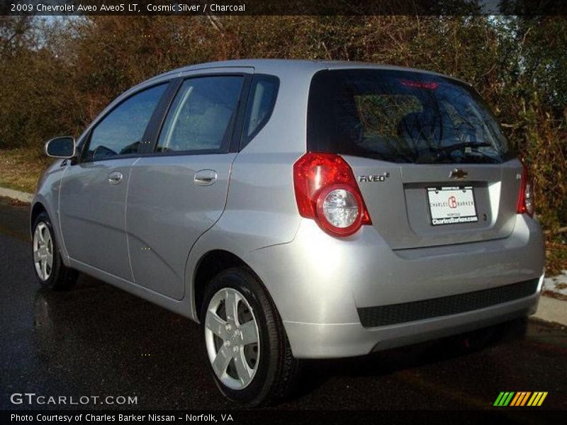 Cosmic Silver / Charcoal 2009 Chevrolet Aveo Aveo5 LT
