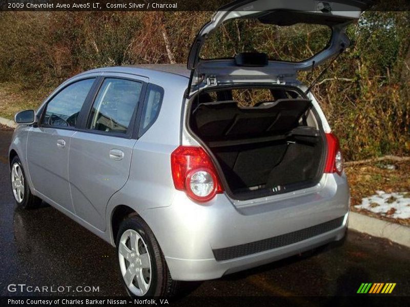 Cosmic Silver / Charcoal 2009 Chevrolet Aveo Aveo5 LT