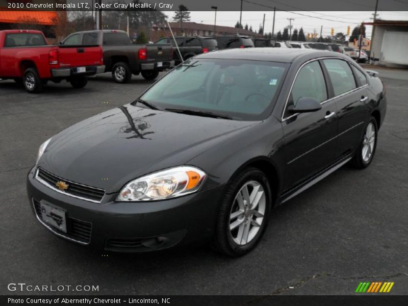 Cyber Gray Metallic / Gray 2010 Chevrolet Impala LTZ