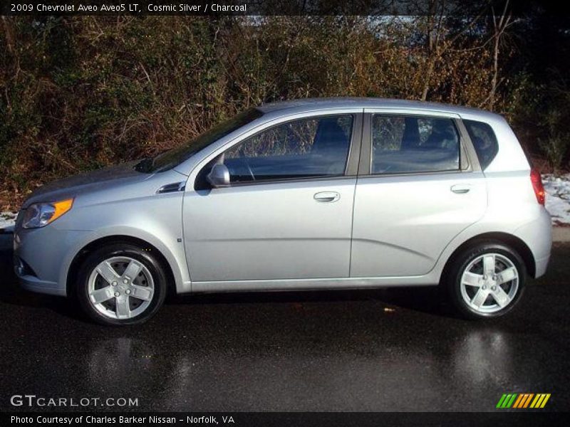 Cosmic Silver / Charcoal 2009 Chevrolet Aveo Aveo5 LT