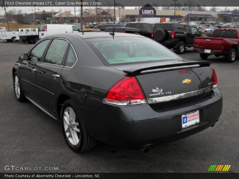 Cyber Gray Metallic / Gray 2010 Chevrolet Impala LTZ