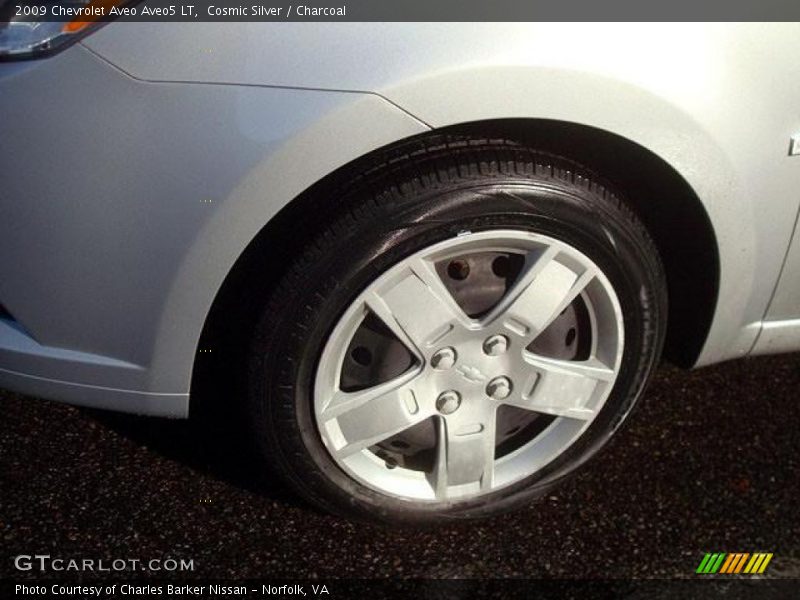 Cosmic Silver / Charcoal 2009 Chevrolet Aveo Aveo5 LT