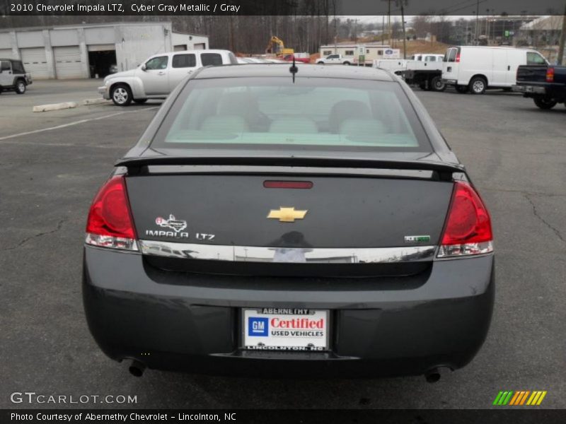 Cyber Gray Metallic / Gray 2010 Chevrolet Impala LTZ