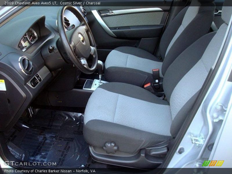 Cosmic Silver / Charcoal 2009 Chevrolet Aveo Aveo5 LT