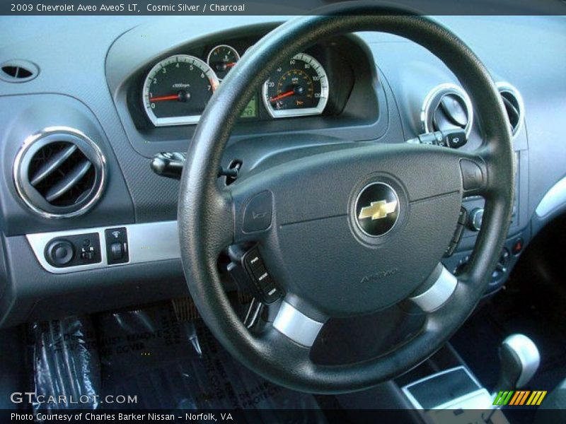 Cosmic Silver / Charcoal 2009 Chevrolet Aveo Aveo5 LT