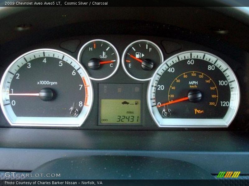  2009 Aveo Aveo5 LT Aveo5 LT Gauges