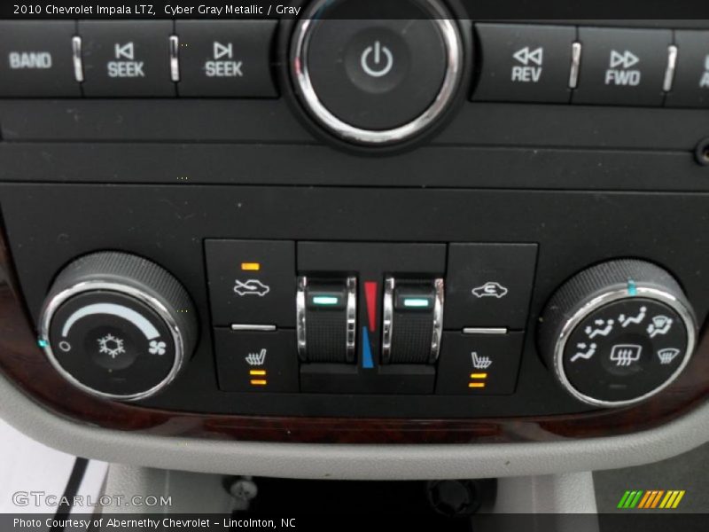 Cyber Gray Metallic / Gray 2010 Chevrolet Impala LTZ