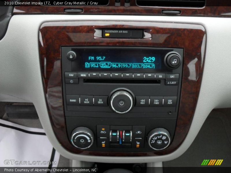 Cyber Gray Metallic / Gray 2010 Chevrolet Impala LTZ