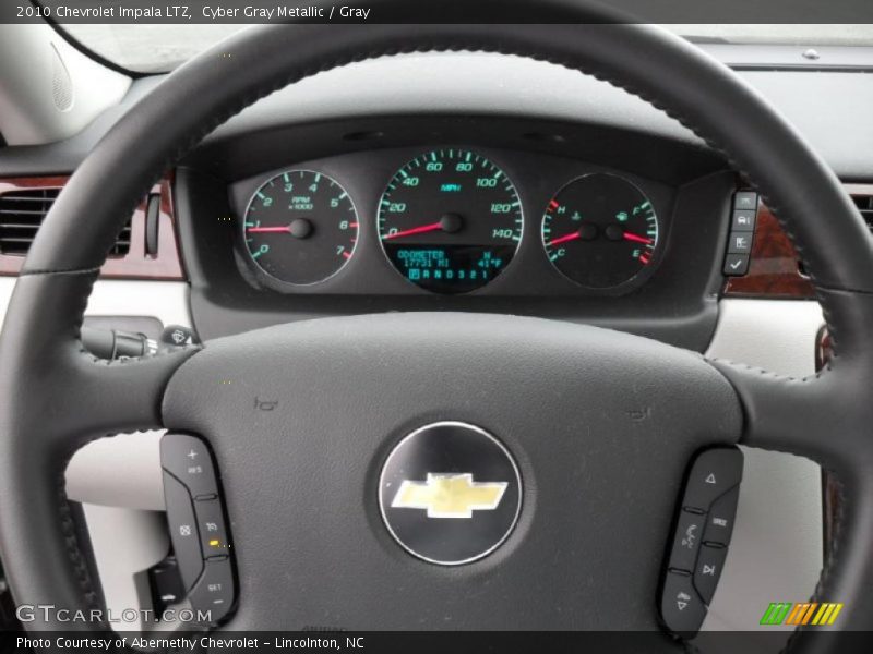Cyber Gray Metallic / Gray 2010 Chevrolet Impala LTZ