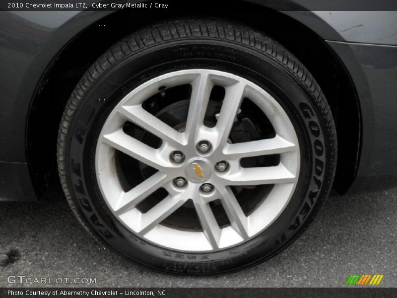 Cyber Gray Metallic / Gray 2010 Chevrolet Impala LTZ
