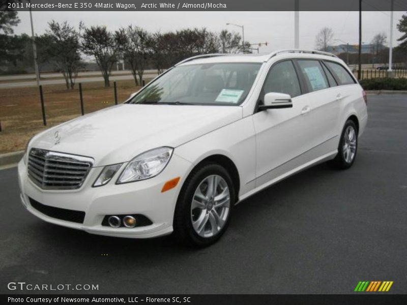 Arctic White / Almond/Mocha 2011 Mercedes-Benz E 350 4Matic Wagon