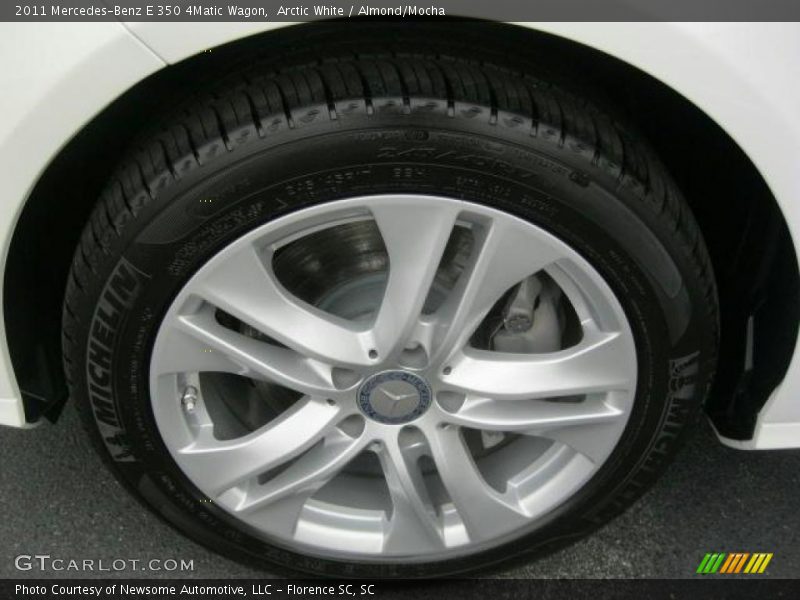 Arctic White / Almond/Mocha 2011 Mercedes-Benz E 350 4Matic Wagon