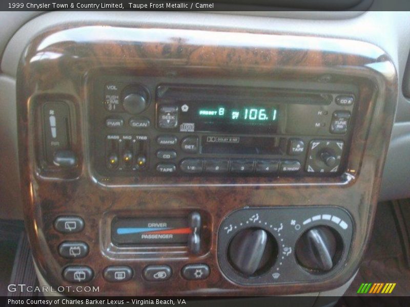 Taupe Frost Metallic / Camel 1999 Chrysler Town & Country Limited